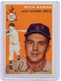 #106 Dick Kokos - 1954 Topps Baseball Card