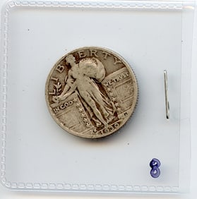 Currency Collectors 1930 Satnding Liberty Quarter