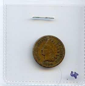 Currency Collectors 1890 Indian Head Penny