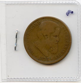 Currency Collectors Brazil Pedro II (1831-1889) 40 Reis 1879