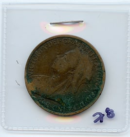 Currency Collectors United Kingdom 1 penny, 1918
