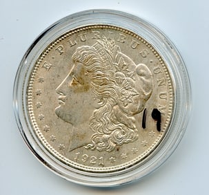 1921 Morgan Silver Dollar Collectors US$1