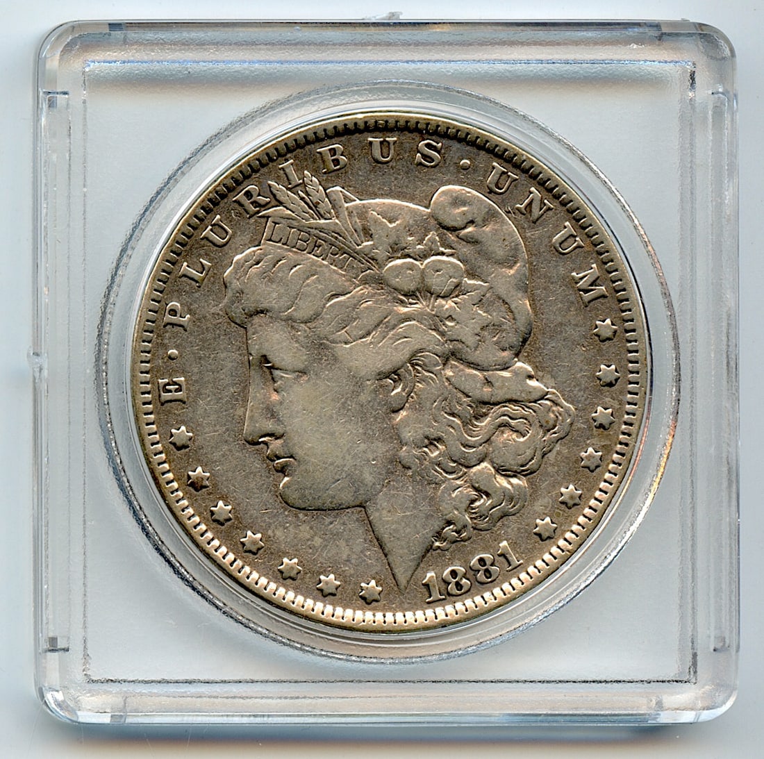 1881 Morgan Silver Dollar Collectors US$1 (1 of 2)