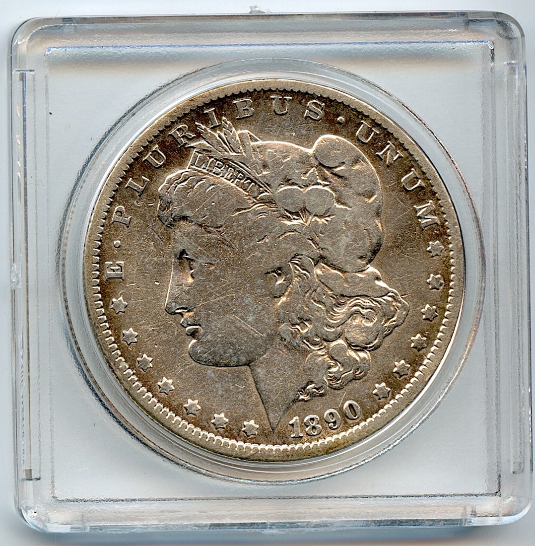 1890 Morgan Silver Dollar Collectors US$1: Provenance from a deceased Collector in South Florida. We have included quality images to show it's actual condition. This lot is located in Boca Raton, Fl and its shipment will be made directly by Ar