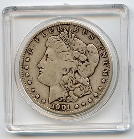 1901 Morgan Silver Dollar Collectors US$1