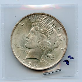 1923 Peace Silver Dollar Collectors US$1