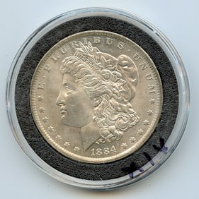 1884 Morgan Silver Dollar Collectors US$1