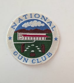Vintage Rare NATIONAL GUN CLUB Patch