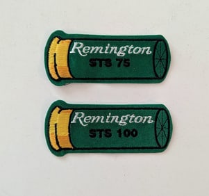 Vintage Set 2 Patches REMINGTON STS 75 & 100