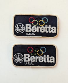Vintage Set 2 Patches BERETTA U.S.A.