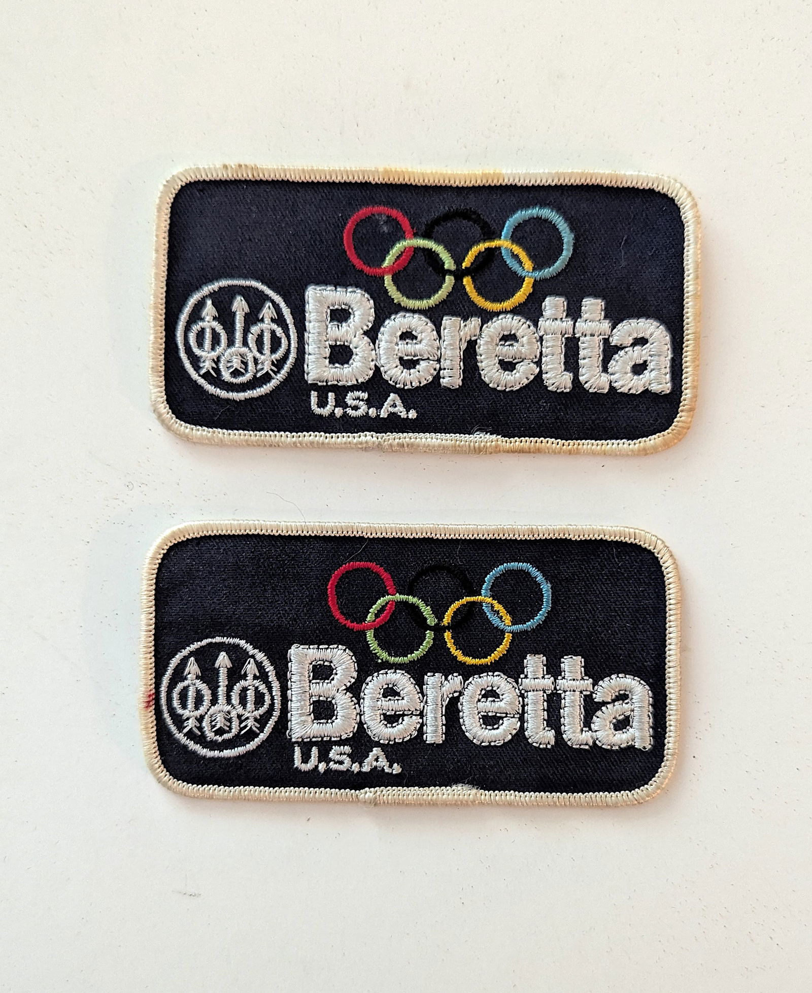 Vintage Set 2 Patches BERETTA U.S.A. (1 of 2)
