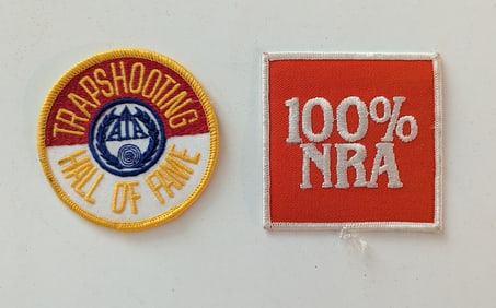 Vintage Set 2 Patches AIA & NRA Trapshooting