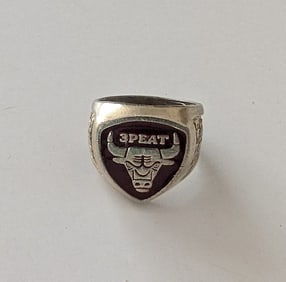 Vintage CHICAGO BULLS NBA Champioship Ring 1993