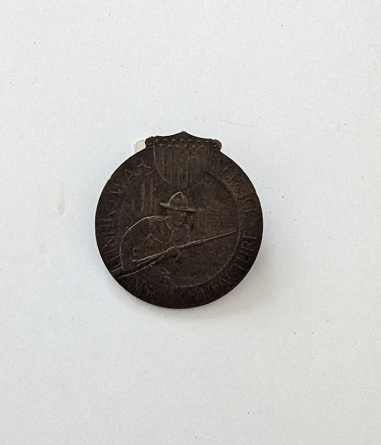 Very Rare WWI Winchester Firearms War Worker Badge (1 of 2)