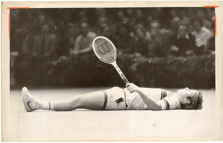 Original Vintage Iconic Press Photo Tennis JOHN McENROE, 1979