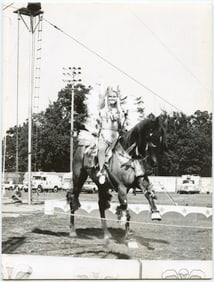 Original Vintage 10" x 8"  Photo GIL GRAY CIRCUS, 1966
