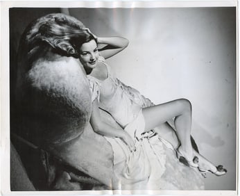 Original Vintage Photo 10" x 8"  AUDREY YOUNG