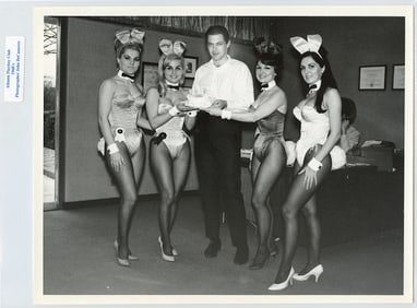 Original Vintage Photo 10" x 8" Atlanta Playboy Club, 1960s by DeCasseres