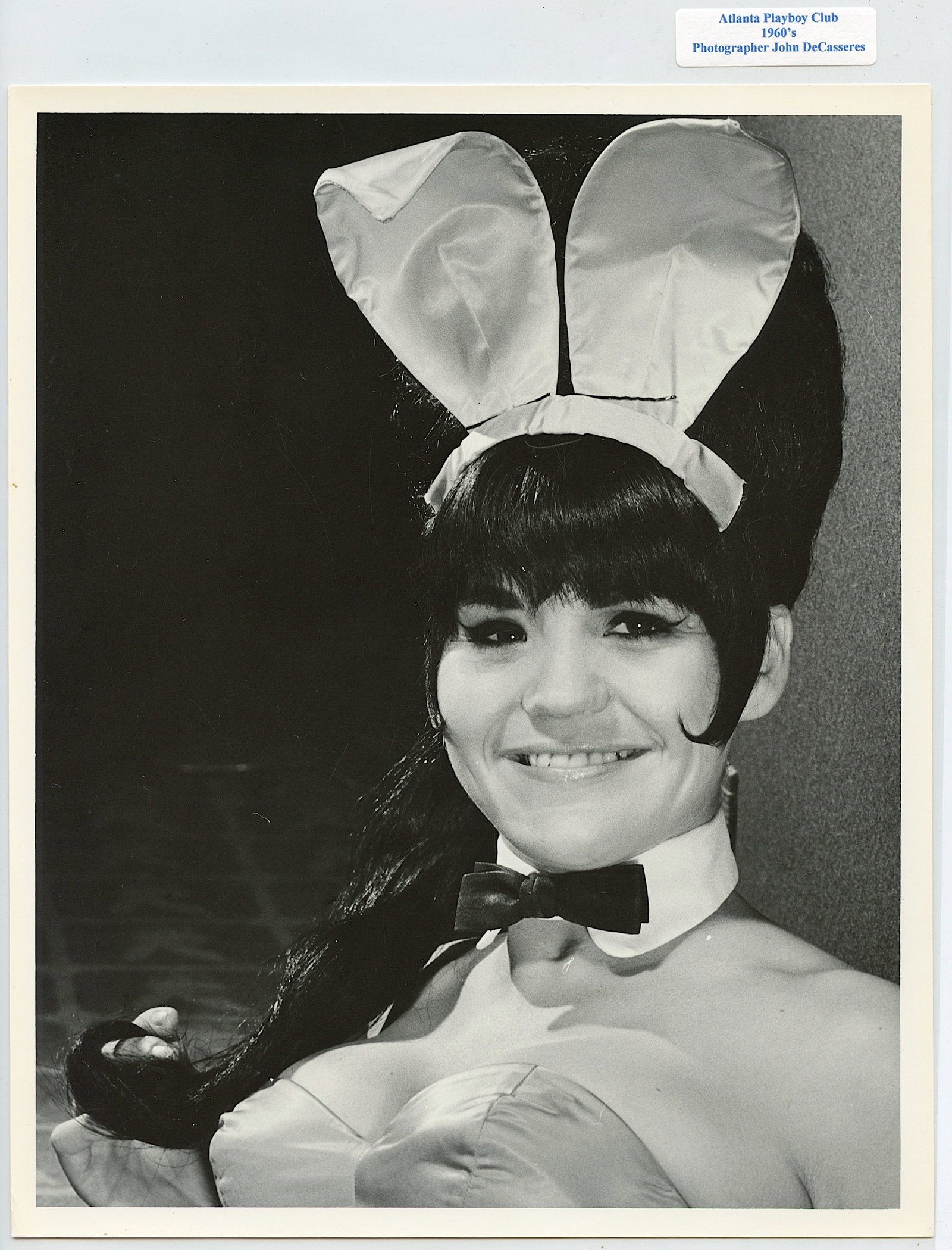 Original Vintage Photo 10" x 8" Atlanta Playboy Club, 1960s by DeCasseres: The provenance of this lot is from a quality collector in LA, California. We have included a quality scan to show it's actual condition.. This lot is located in Boca Raton, Fl and its shipment will be