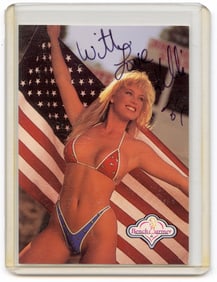 Autographed Rare Tradecard Pin Up Female KELLI BROOK