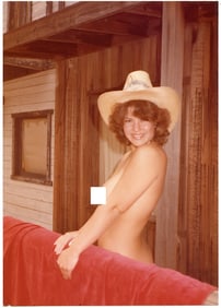 Vintage 1970s American Naturalism Nudism Female Model 4.5" x 3.5"
