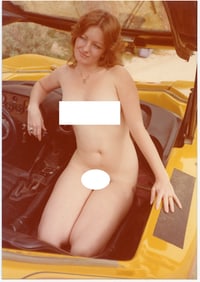 Vintage 1970s American Naturalism Nudism Female Model 4.5" x 3.5"
