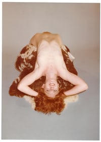 Vintage 1970s American Naturalism Nudism Female Model 4.5" x 3.5"
