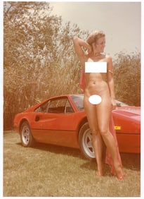 Vintage 1970s American Naturalism Nudism Female Model 4.5" x 3.5"