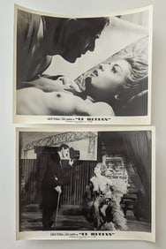Set 2 Vintage Mexican Movie Stills "EL RUFIAN" , 1961