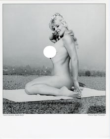 BUNNY YEAGER Vintage Pin Up Litho  Model BABETTE BARDOT