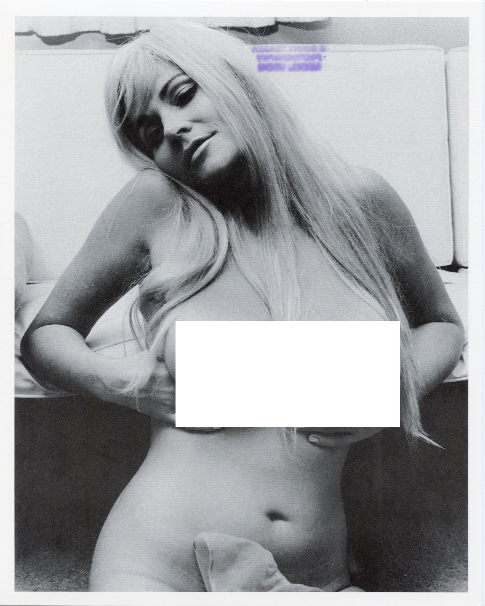 STAMPED! BUNNY YEAGER Vintage Pin Up Litho Model USCHI Stamped: This lot is coming from Bunny Yeager's estate/archives. Linnea Eleanor "Bunny" Yeager (March 13, 1929 - May 24, 2014) was an American photographer and pin-up model. She met Bettie Page in 1954, and to