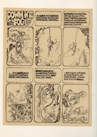 Vintage Original Print Lithograph VAUGHN BODE, 1968/69
