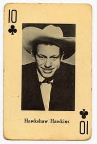 Vintage Scarce Original 1950s/ 1960s Heather Contry Music Playing Card