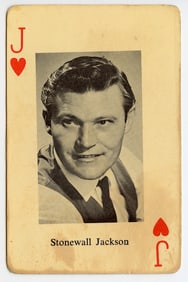 Vintage Scarce Original 1950s/ 1960s Heather Contry Music Playing Card
