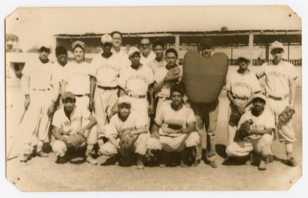 Vintage Original Baseball Team Photo 1950s 5" x 8"