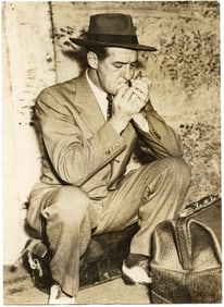 Vintage Photo New York Yankees Baseball HOF BUCKY HARRIS, 1943