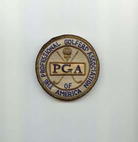 Antique Vintage PGA Professional Golf Association Patch, 1910s