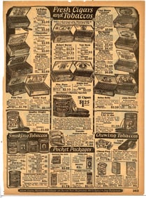 Scarce 19th. C. Sears, Roebuck and Co.The World's Largest Store Page Catalog