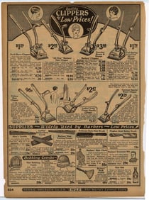 Scarce 19th. C. Sears, Roebuck and Co.The World's Largest Store Page Catalog