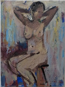 DMITRIY PROSHKIN (B. 1973) Original Oil Artistic Nude