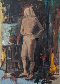 DMITRIY PROSHKIN (B. 1973) Original Oil Artistic Nude