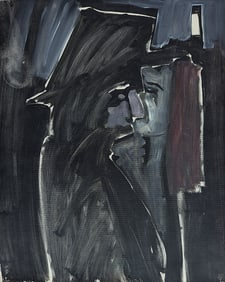 Original American Expressionism Oil by HARVEY C. PARKS (1948 - 2017)