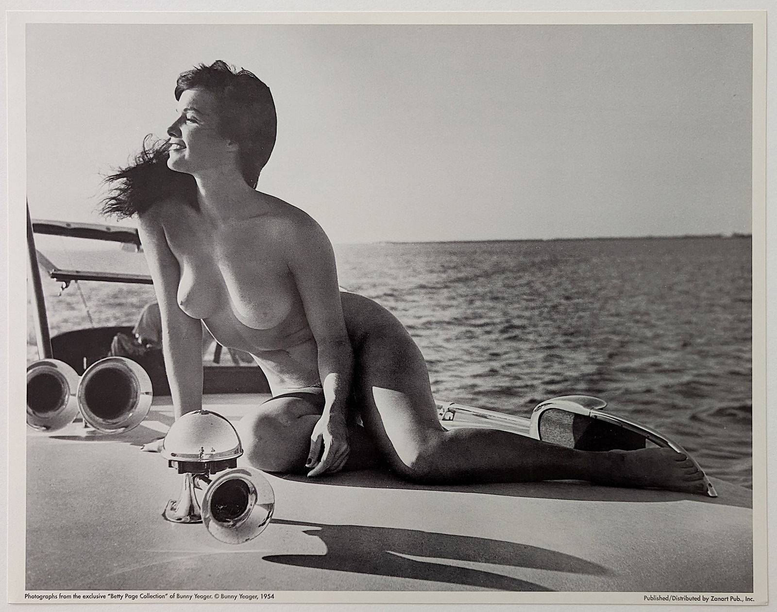 Vintage Poster BETTIE PAGE by BUNNY YEAGER 14" x 11" (1 of 1)