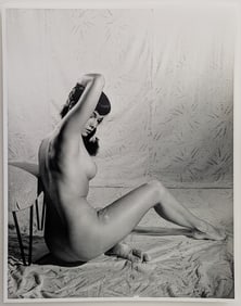 Vintage PHOTOGRAPH of BETTIE PAGE by BUNNY YEAGER 14" x 11"