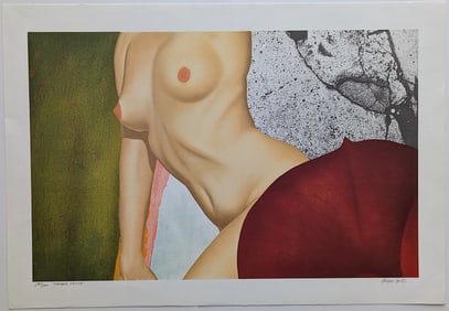 Michael Knigin, Advance Notice, Original Serigraph 244/300 Signed