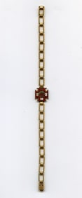 Vintage Gold Filled 1/20 14K Bracelet PCU USA 7.50" Long