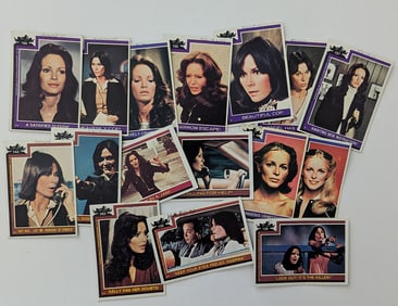 Vintage Set Trade Cards 1970s Charlie's Angels