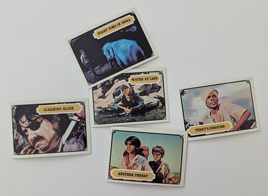 Vintage Set Trade Cards 1967 Topps Mysteries of India