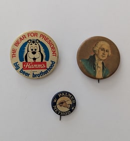 Vintage Set 3 Pins Collectors Opportunity!