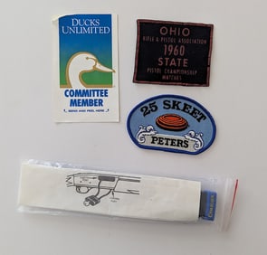 Vintage Set Patch Peters Traps Lock Ducks Unlimited OPP!!